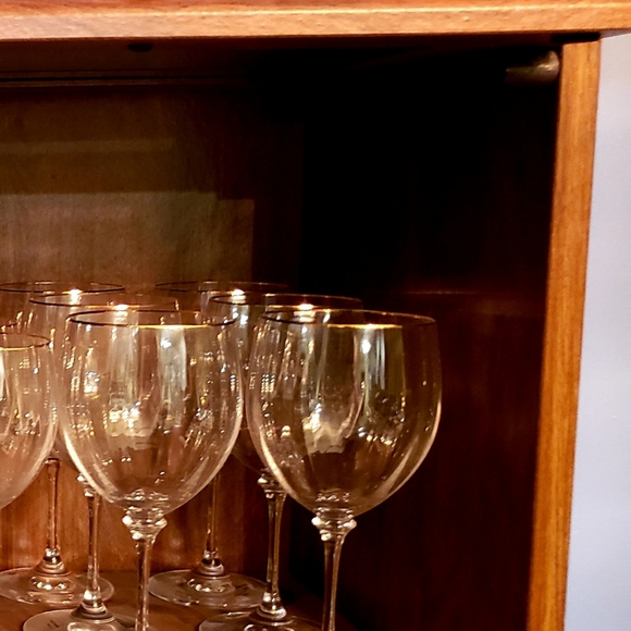 Mikasa Dining Mikasa Stephanie Water Goblets Gold Poshmark